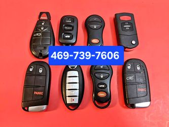 Car Key's, Remotes And Key Fobs 🔑
