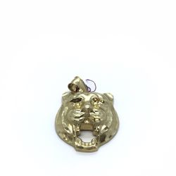Gold Pendant Panther 10K New