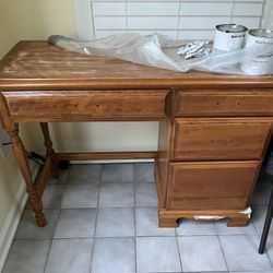 1985 Solid Wood Desk