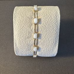 10K Gold Bracelet w/ Australian Opal