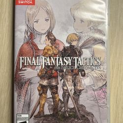 Final fantasy tactics the Ivalice chronicles for nintendo switch