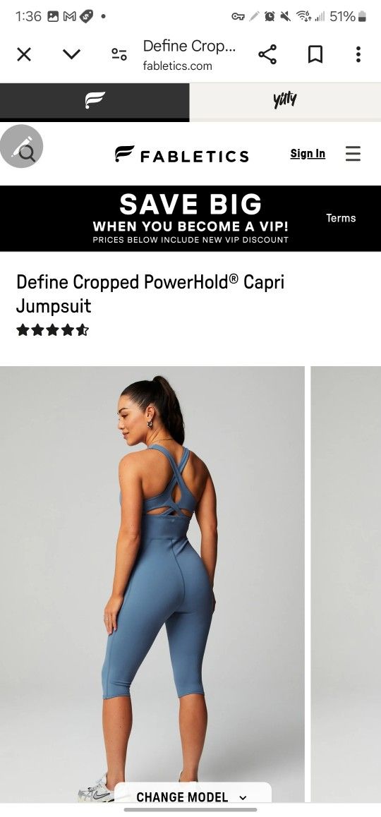 Fabletics Ultra Hold Bodysuit -XL