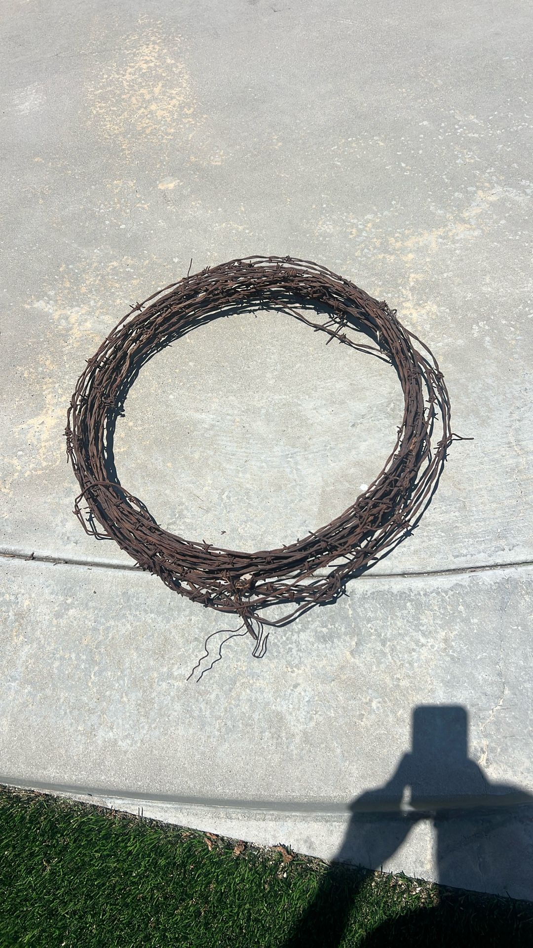 Barbed wire