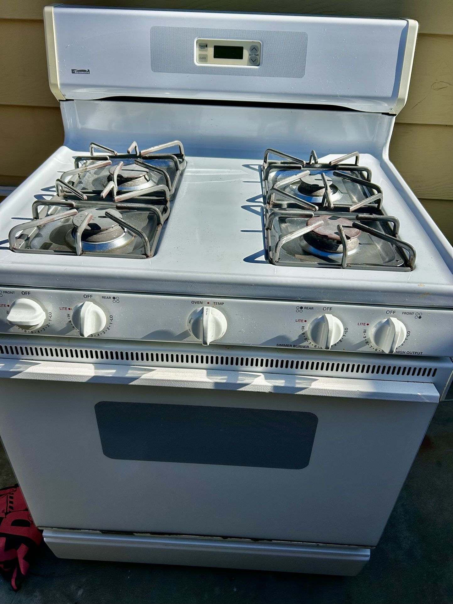 Kenmore Gas Stove