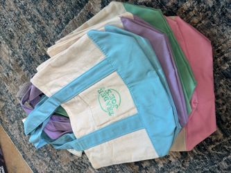 Trader Joe's Reusable Canvas Tote Bags Set