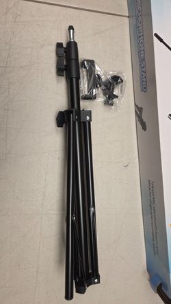 Adjustable Tripod Microphone Stand with Boom Arm, Mic Holders & Carry Bag #2030X UP2