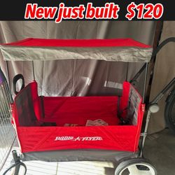 New just built it radio flyer Convertible Stroll ‘N Wagon push or pull 🚨$120  firm cash only pick up east Palmdale