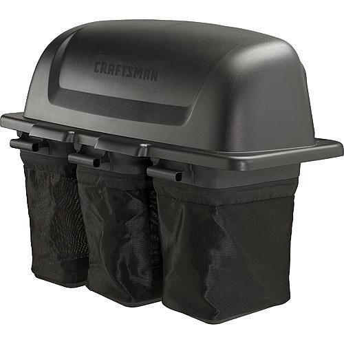 Craftsman 24917 9 BUSHEL 3- BIN SOFT BAGGER FOR 54" DECK YARD TRACTORS