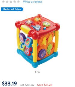 Vtech Infant Learning Activity Cube