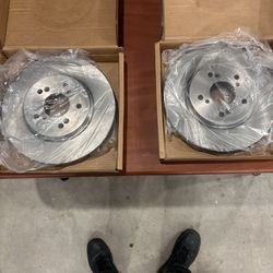 Brand New Front & Rear Brake Rotor + Pad Kit – 2011 Honda CR-V EX/EX-PL