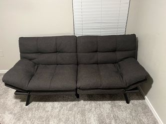 Gray Futon Sofa Bed