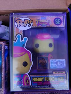 SDCC 2026 Funko Fundays 2026 Freddy as Captain America Blacklight LE 150