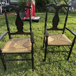 Black Farmhouse Chairs 