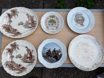 Vintage plates