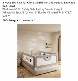 Bed Rail for king size bed
