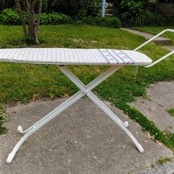 Newer Large Folding Ironing Board with Cover - Gently used!

