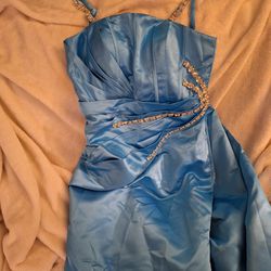Powder Blue Gown