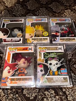 Funko pops assorted collection