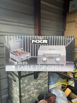 NXR 2-Burner Portable Tabletop Gas Grill