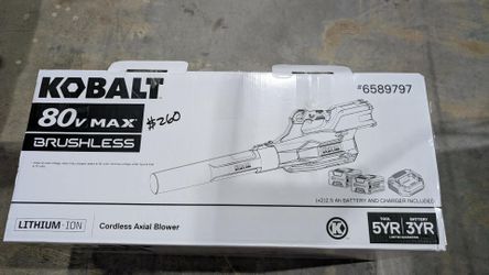 Kobalt 80V Cordless Axial Blower