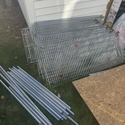 Chrome Wire Shelving Unit Storage