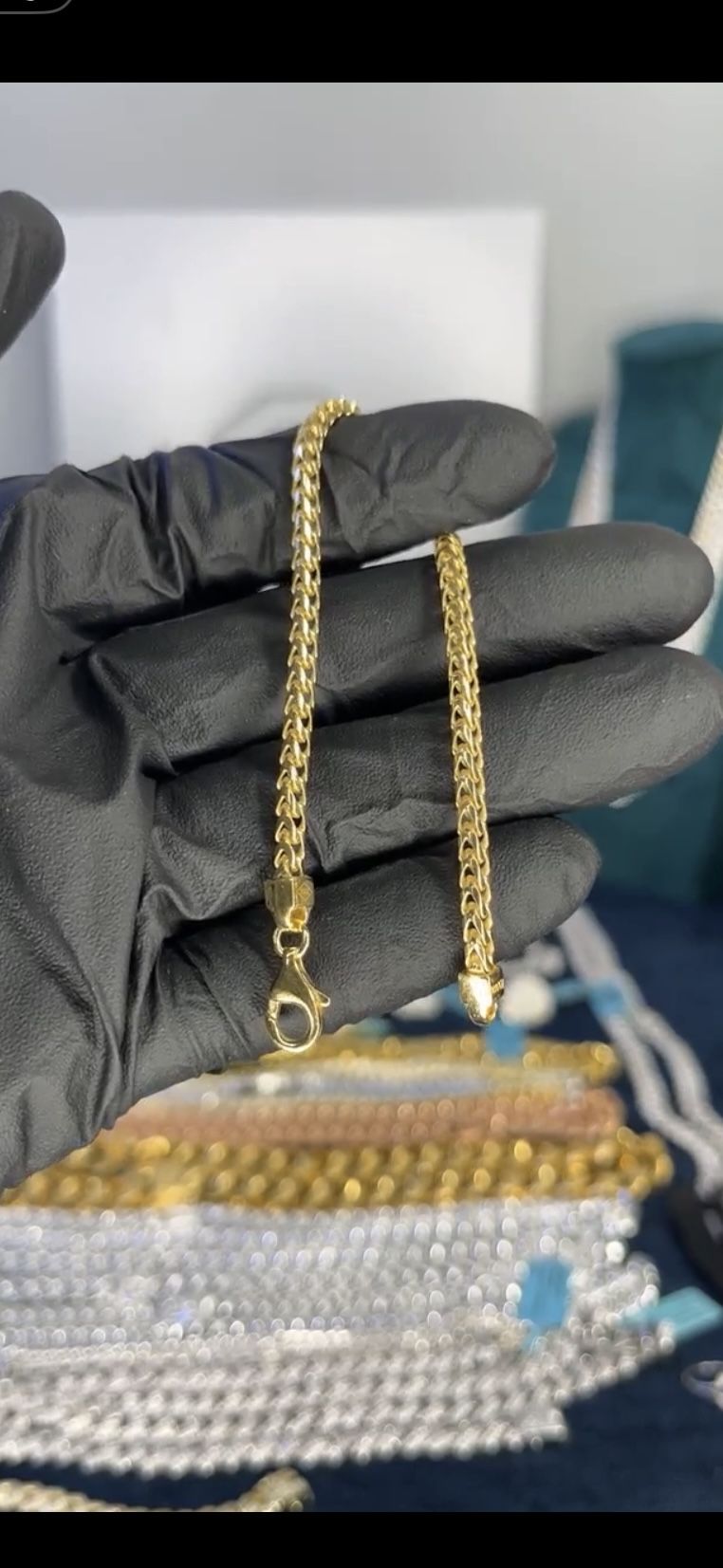14K Gold Color Chain Bracelet