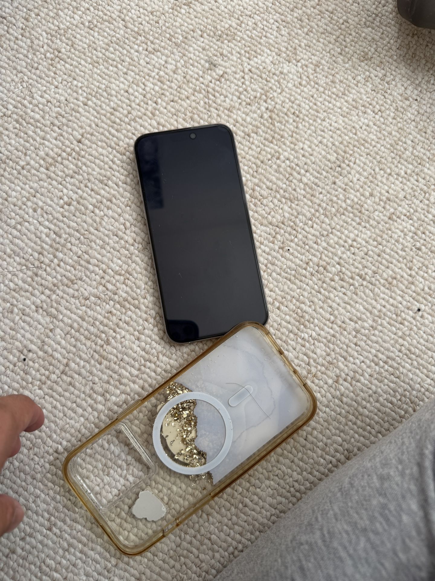 Unlocked iPhone 15 Pro Max Silver 256gb