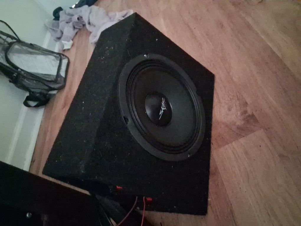 Skar Audio 8" Midrange w/Sealed Enclosure