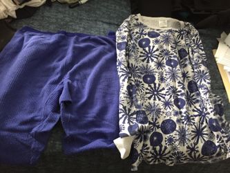 M pjs or long under wear