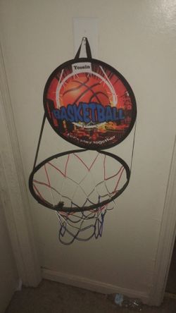 Children's basketball rack double-sided two in and in person and cash only