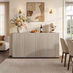 ❤️🔥 #B SICOTAS Buffet Cabinet with Storage Accent Sideboard
