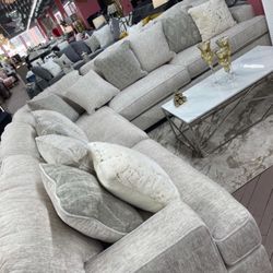 Deep Seating Sectional Available For Immediate Delivery 