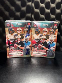 2026 Bowman NFL Football Trading Cards