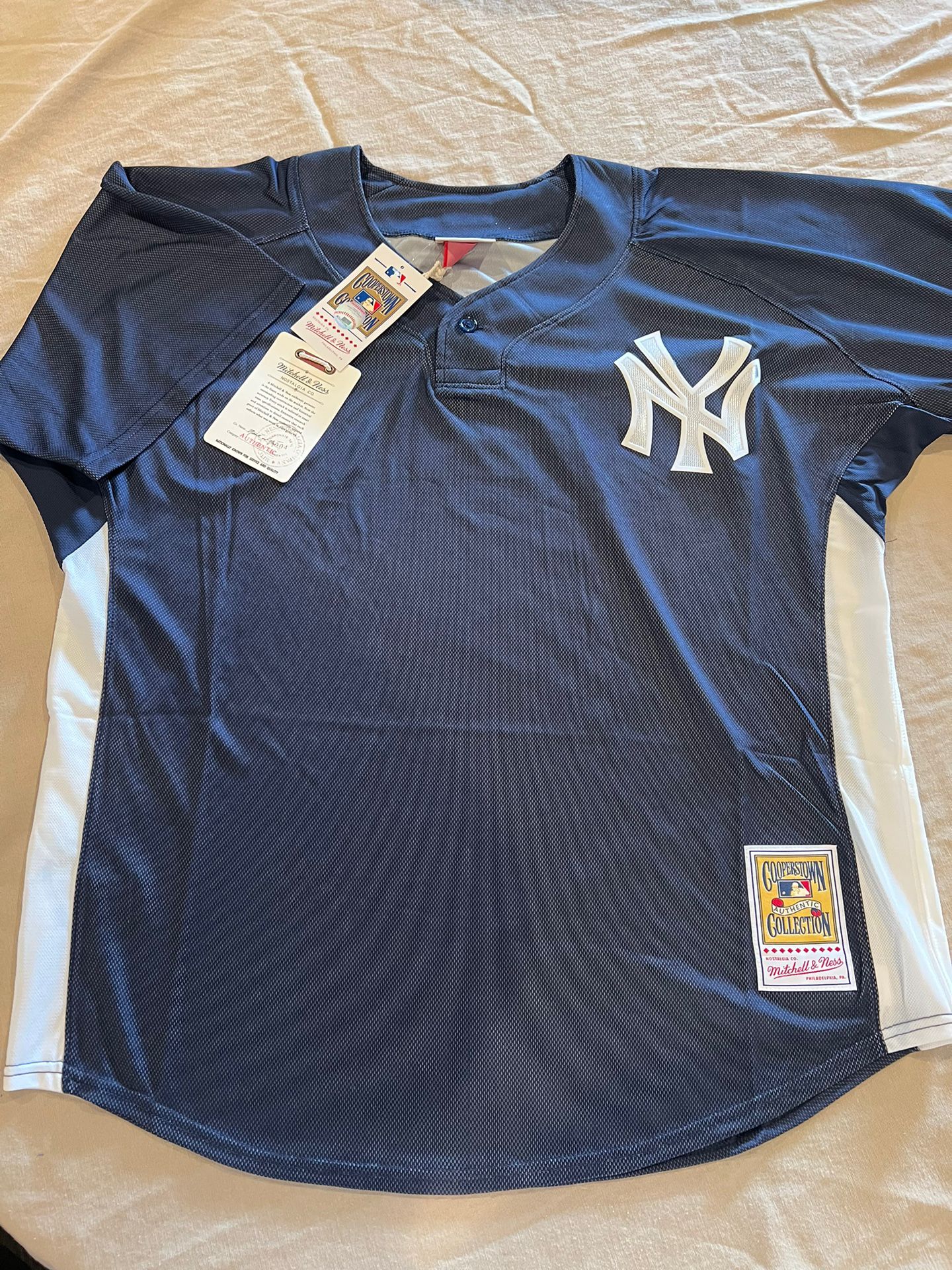 New York Yankees Derek Jeter Mitchell Ness Batting Practice
