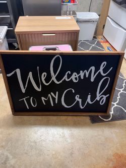Wood Sign $5