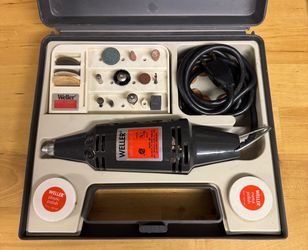 Weller Mini Shop Rotary Tool Kit Similar To Dremel