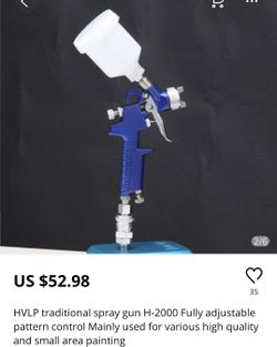 1.0mm air sprayer $30
