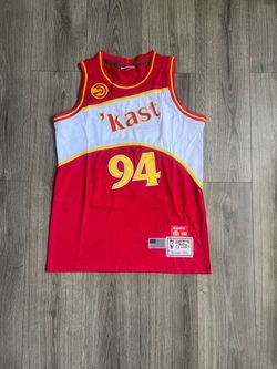 MENS OUTKAST DUNGEON FAMILY ATLANTA HAWKS JERSEY M