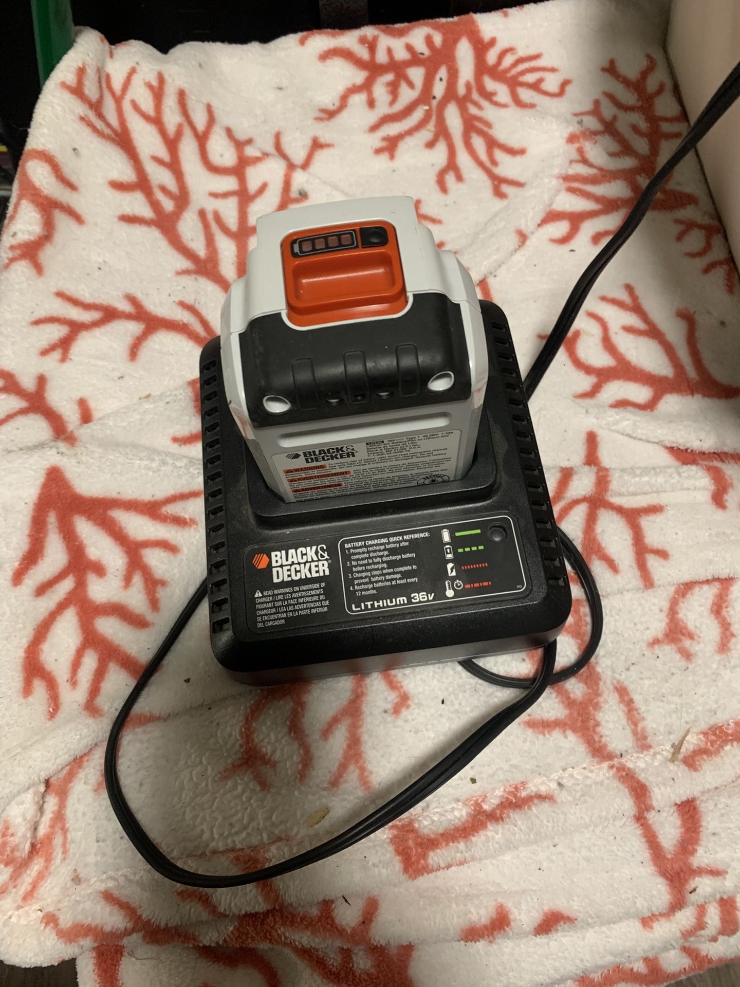Black And Decker Battery And Charger