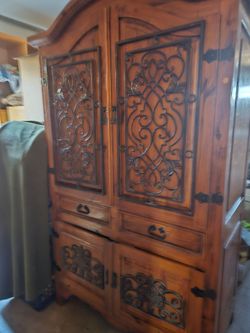 Beautiful rustic cabinet