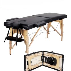 MASSAGE TABLE PORTABLE FOLDABLE SPA TABLE WITH OPTIONAL PADDING
