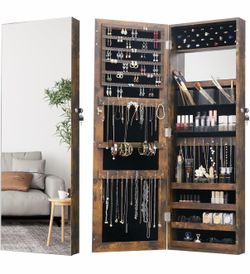 Mirror Jewelry Armoire Jewelry Cabinet