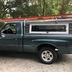 Ford Ranger Topper / Camper Shell With Ladder Rack 