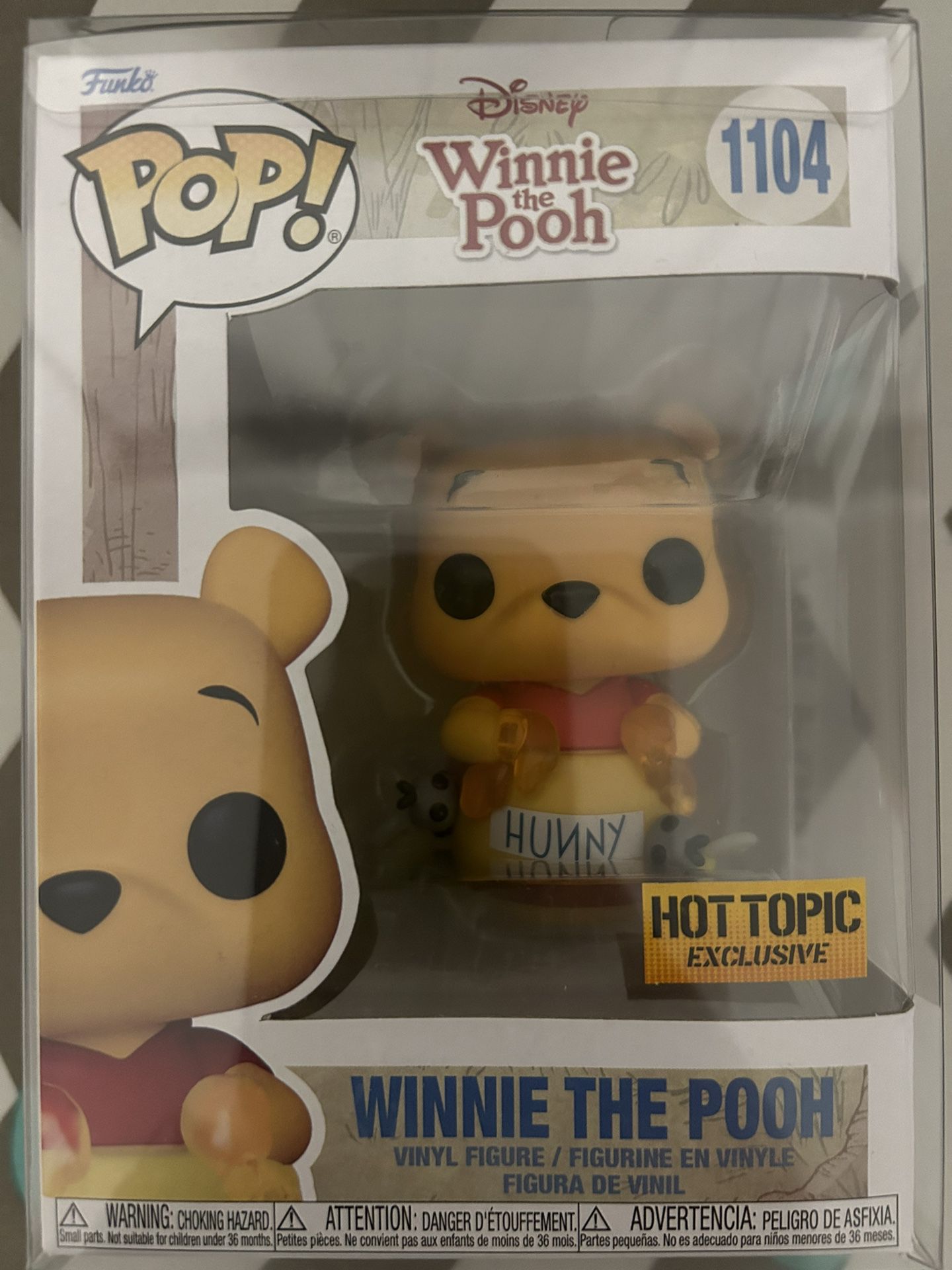 Disney Winnie The Pooh Hot Topic Exclusive Funko POP!