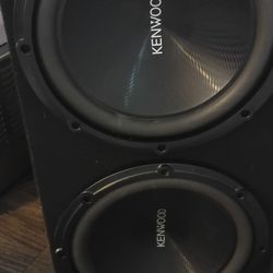 2 12in  Kenwood Subs