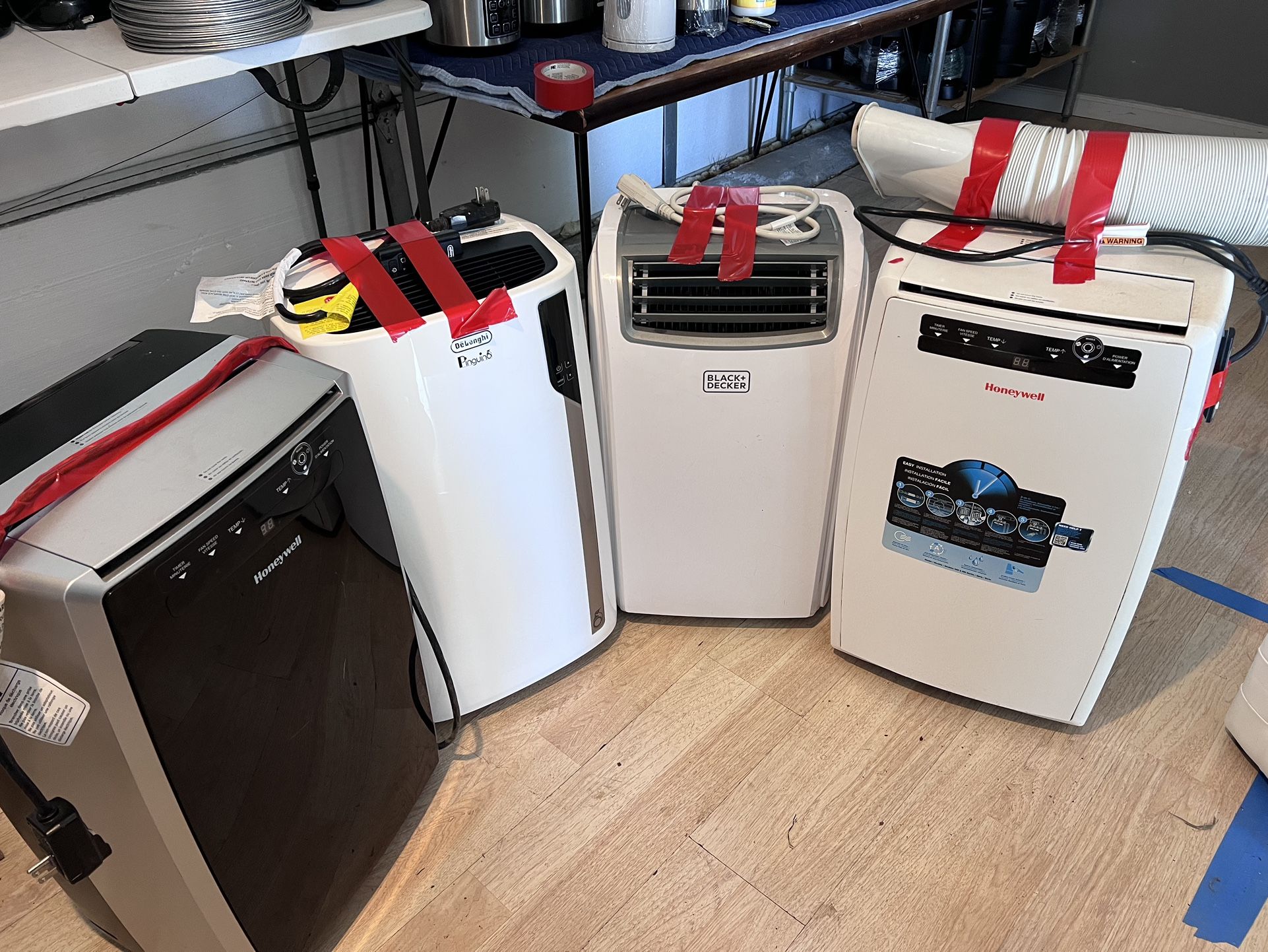 Portable air conditioners