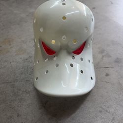 Anaheim Ducks White Goalie Mask