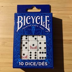 Bicycle Dice 10 Pack