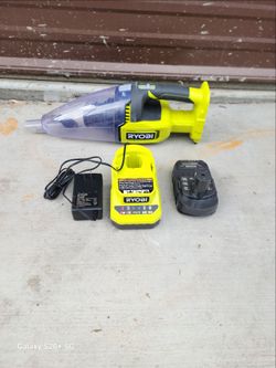 Ryobi 18v hand Vacuum kit