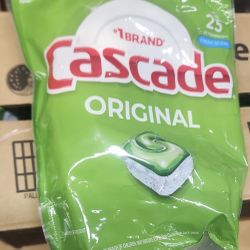 Pack of 6 Cascade Action Pacs Dish Detergent 